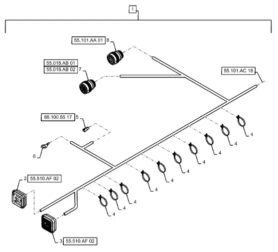 87704434 - Разъем электрический